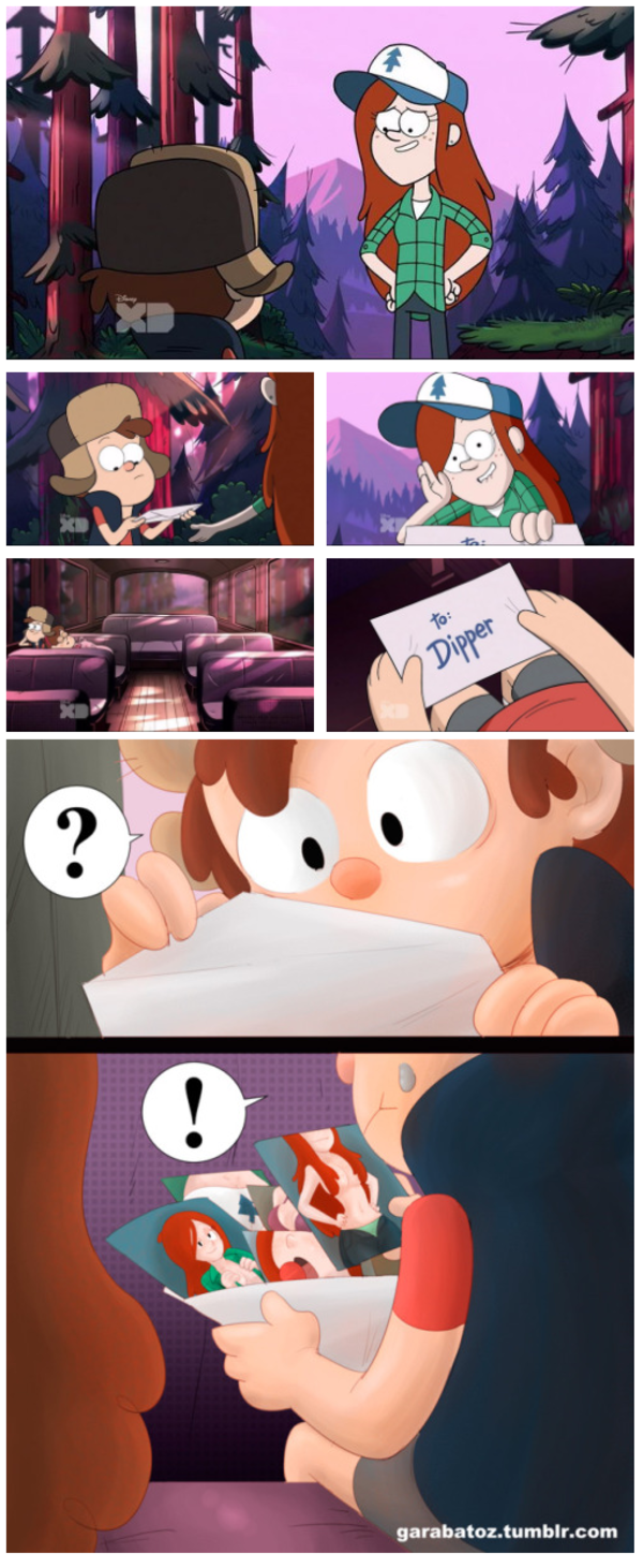 Asses in the cartoon of gravity farz