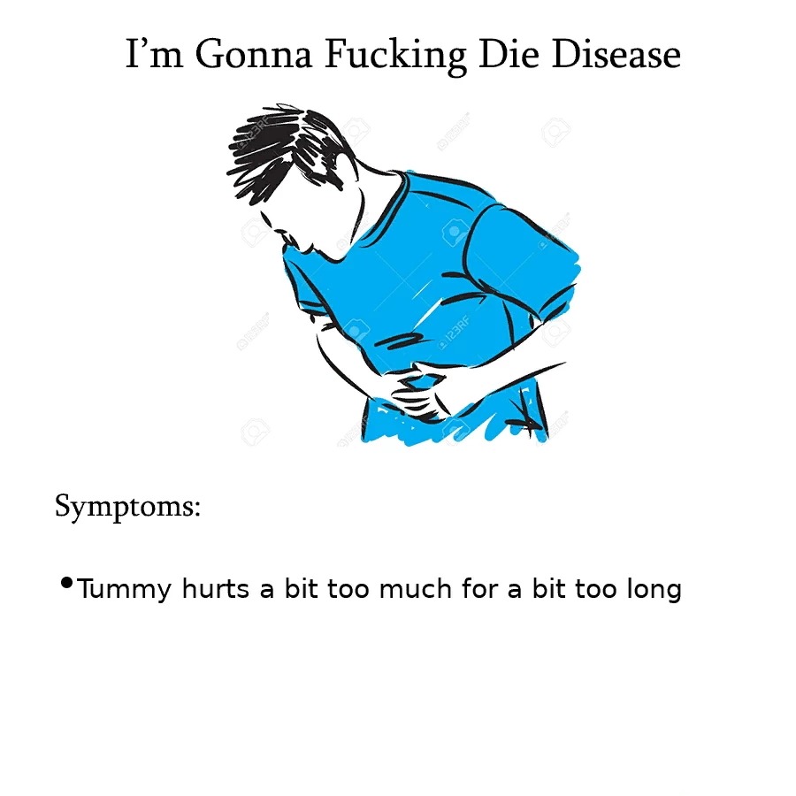 I have a disease, let's go fucking fuck