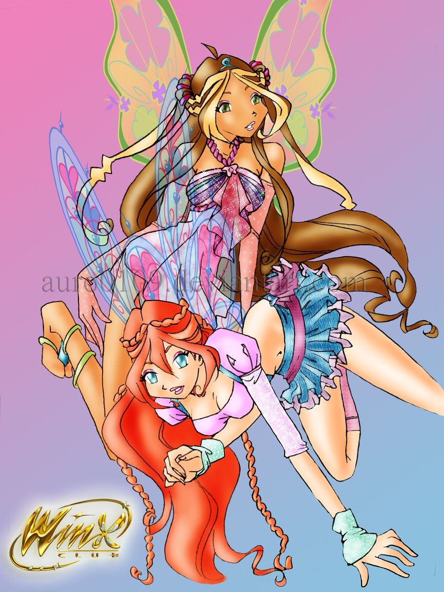 Stella Bloom and Flora Sexy