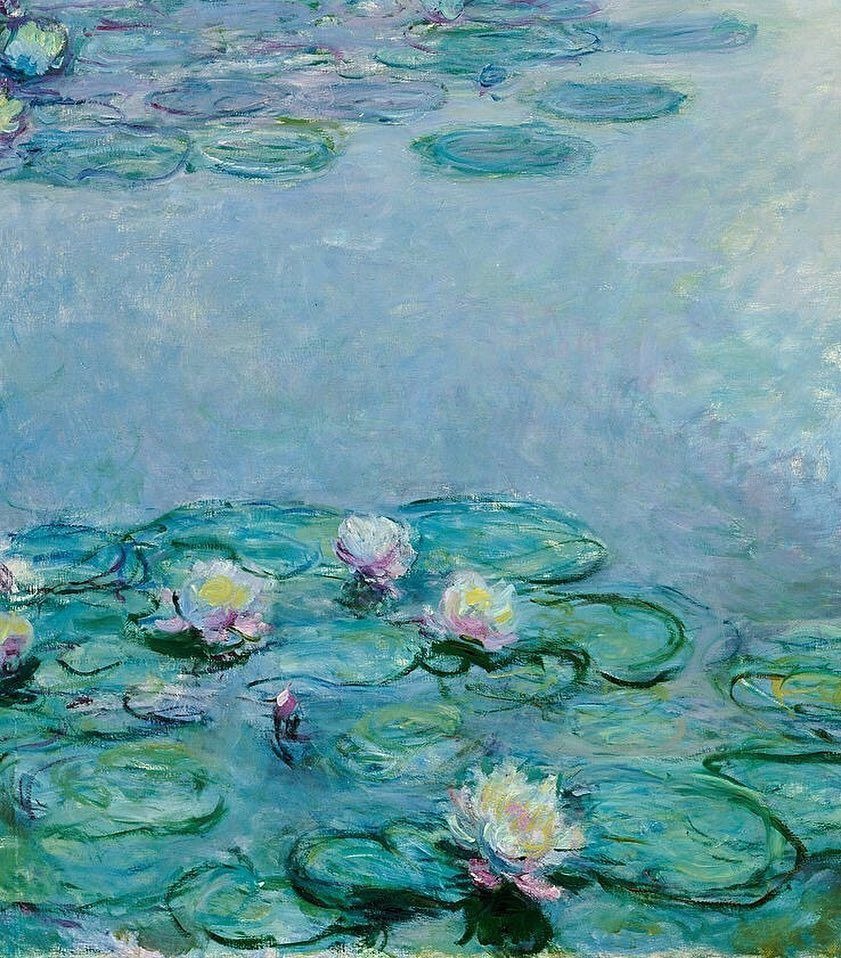 Claude Monet water lily 1916