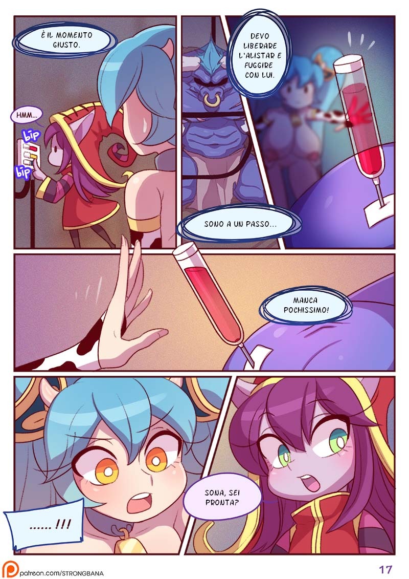 Strong Bana League of Legends comics