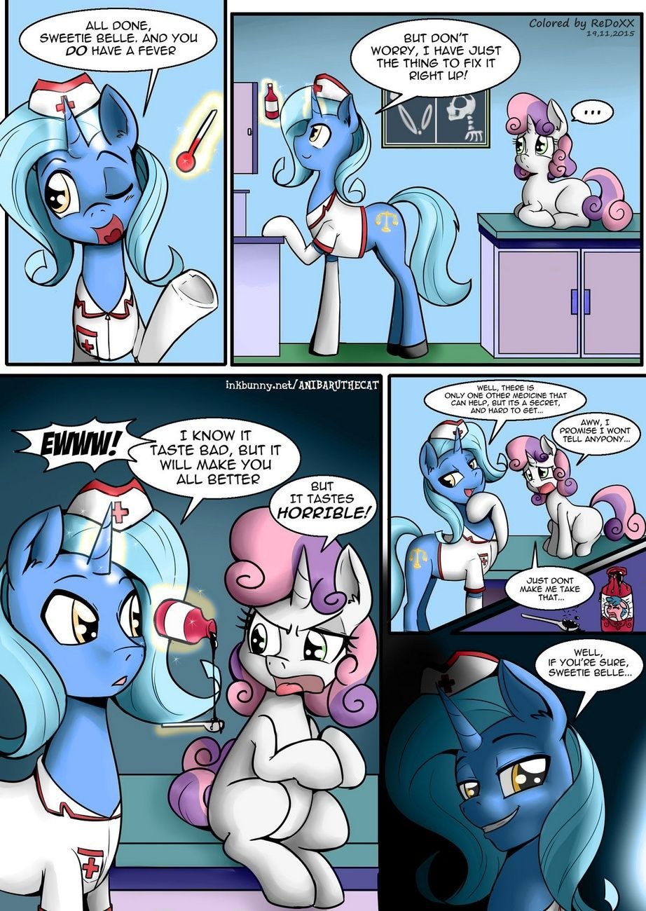 Anibaruthecat mlp comic