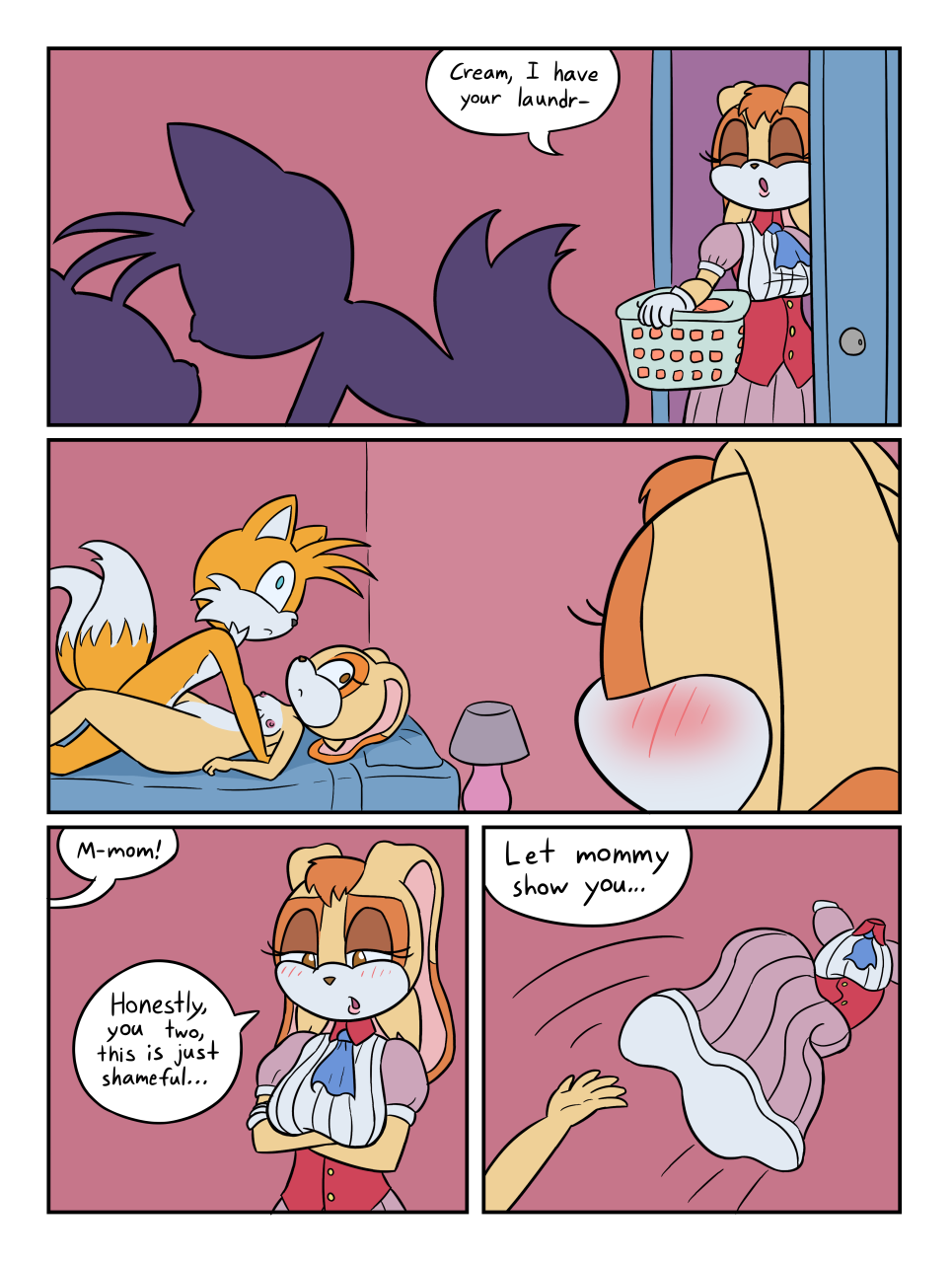 Vanilla Sonic Comic Sex