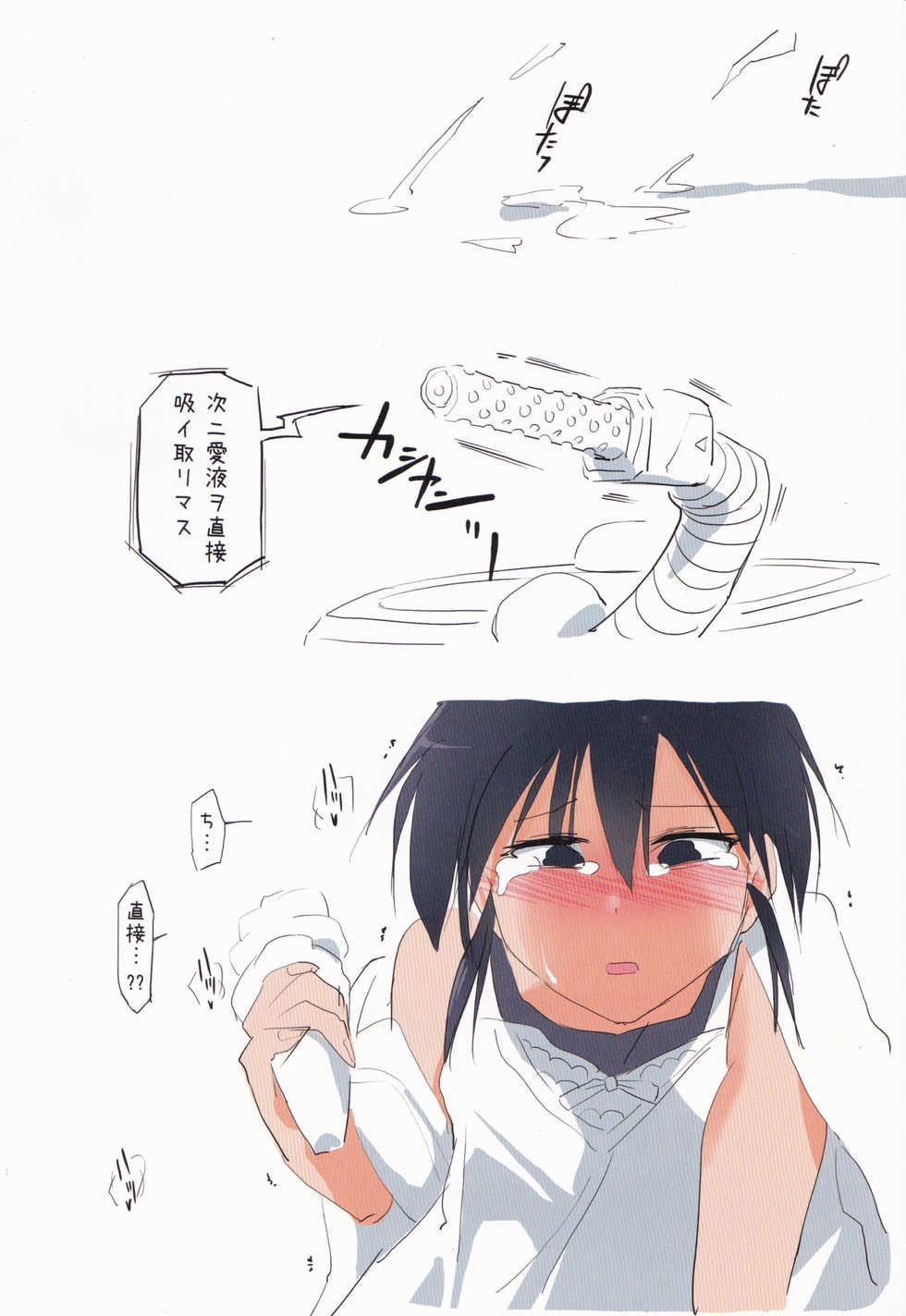 Sari hanged black white