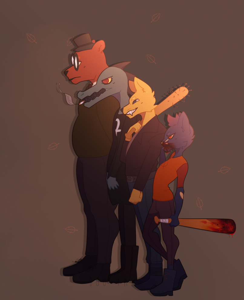 Night in the Woods May and Gregg