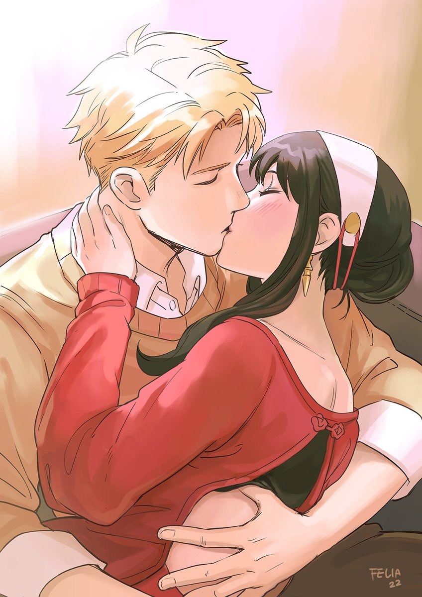 Spy X Family Anime Kiss