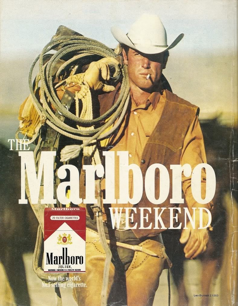 Cowboy Marlboro Leo Bernett