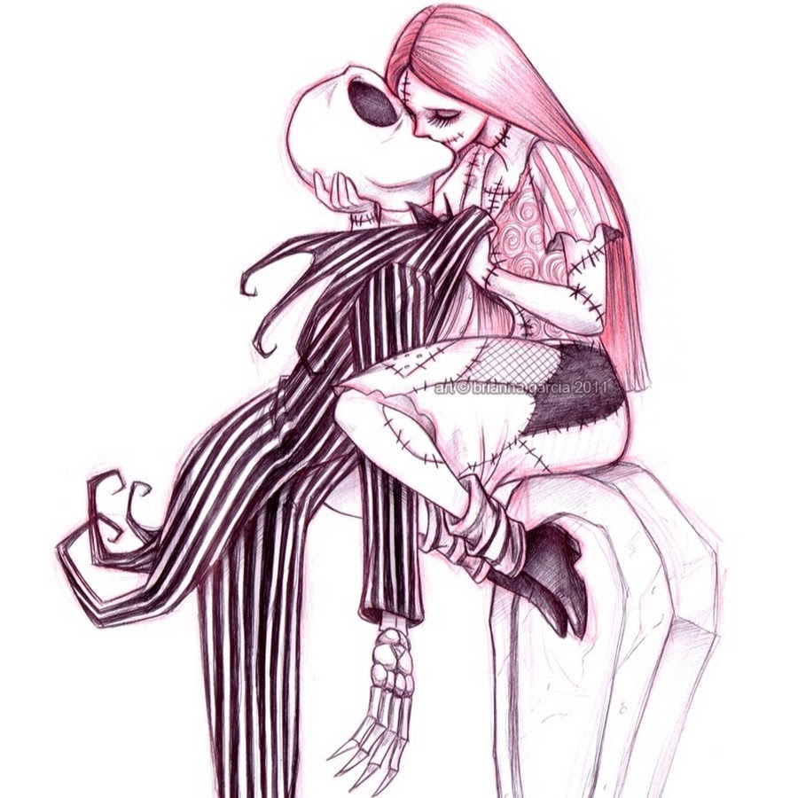 Jack Skellington and Sally