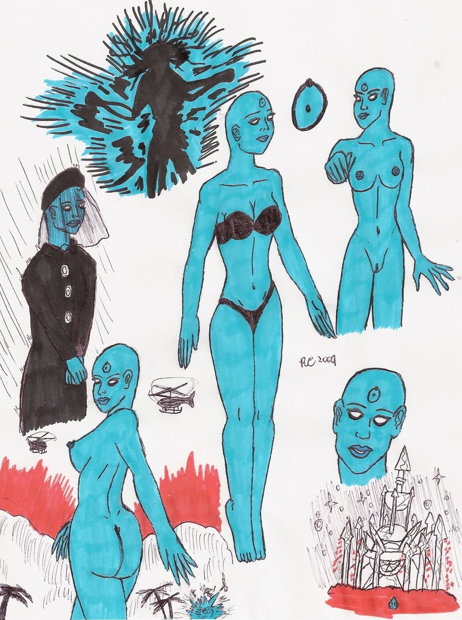 Dr. Manhattan against Superman