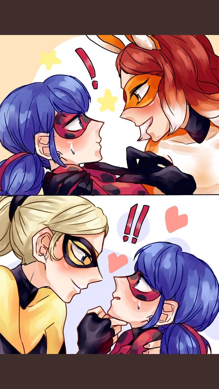 Lady Bug and Chloe Yuri