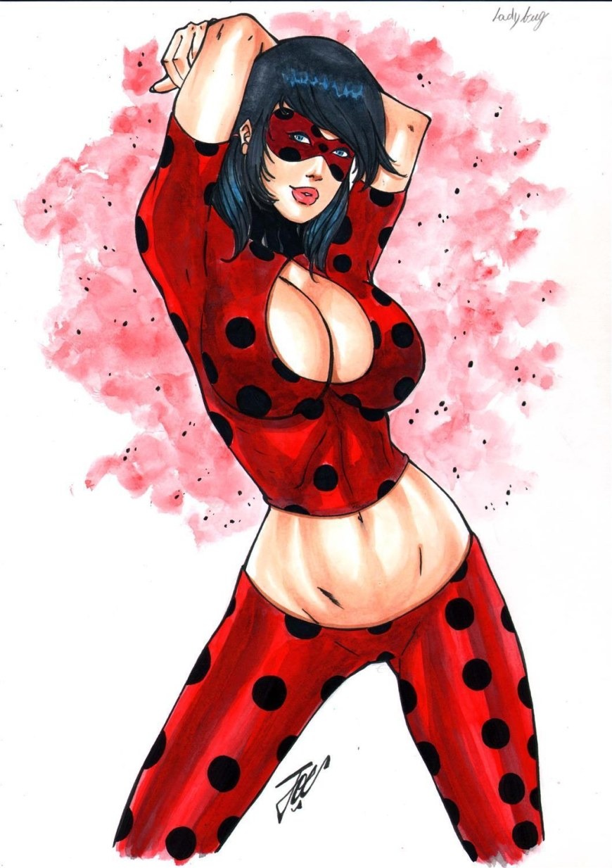 Marinette with a big bust