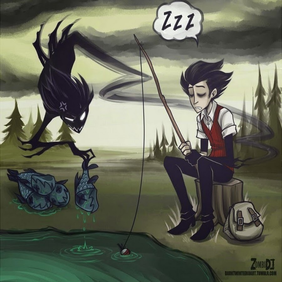 DON'T Starve Wilson Art