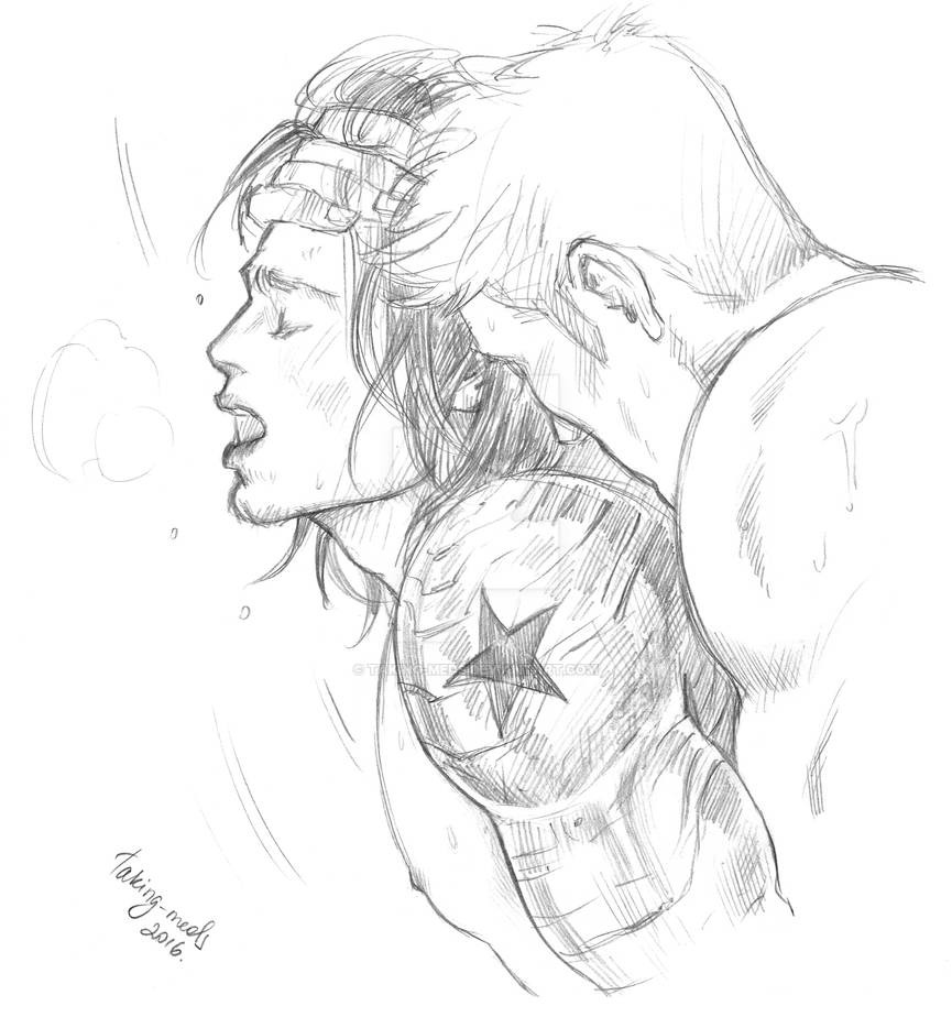 Bucky Barnes and Steve Rogers 18