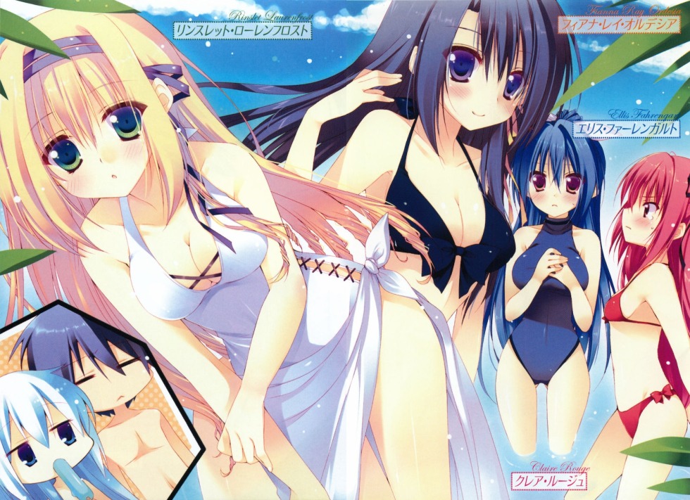 Anime dance of the blade of elementalists Ellis