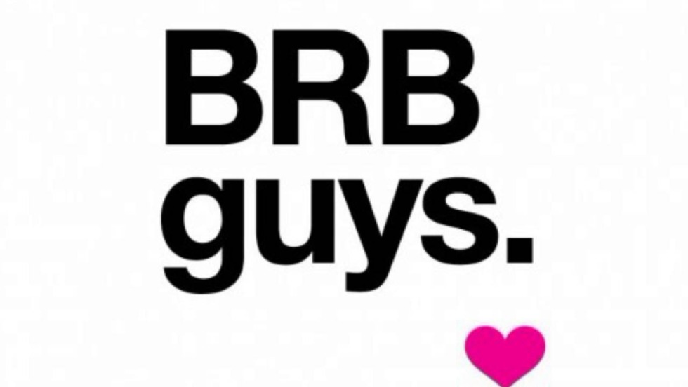 BRB screensaver