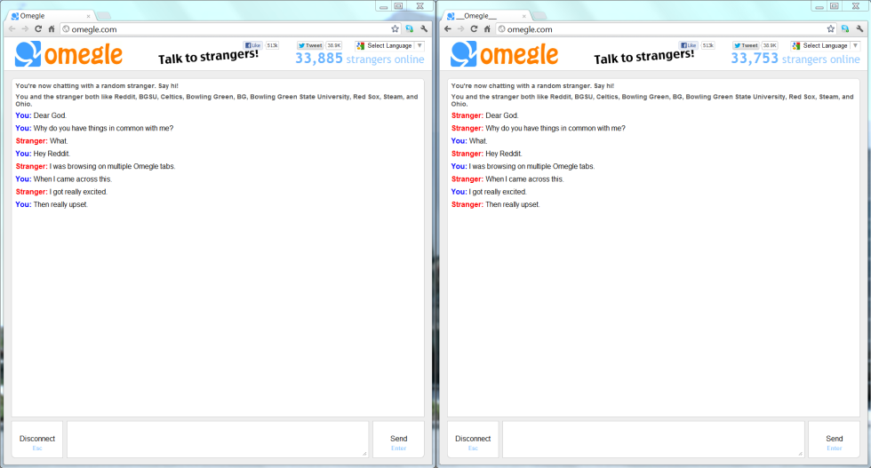 Omegle chat