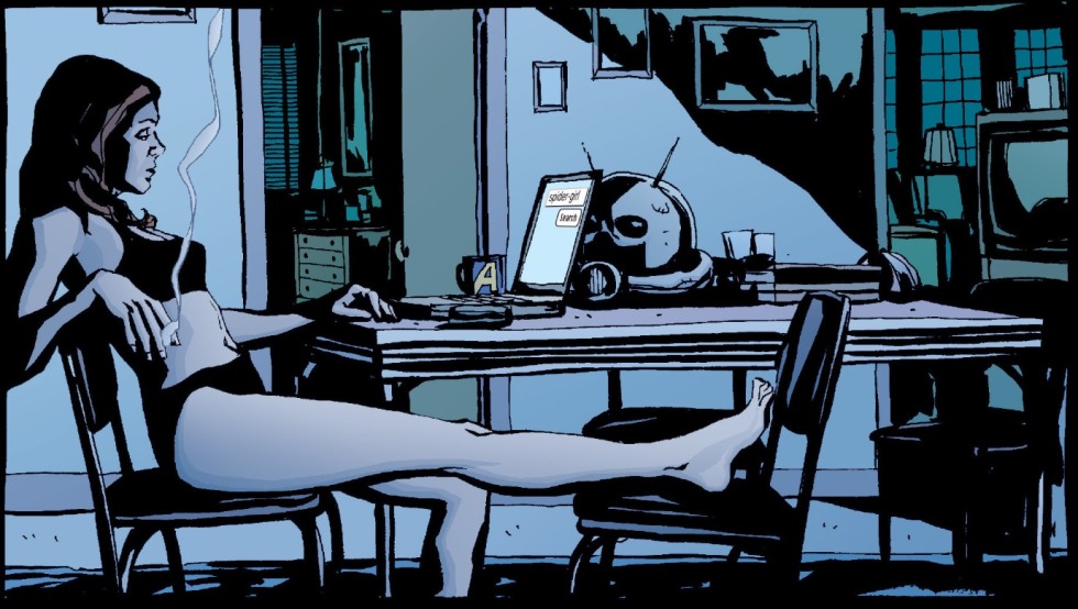 Jessica Jones and Kilgrave comics