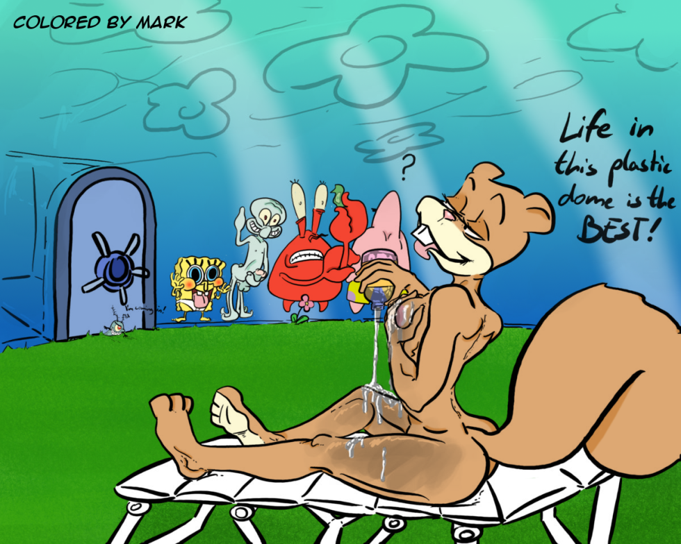 Square pants Hentai Sandy