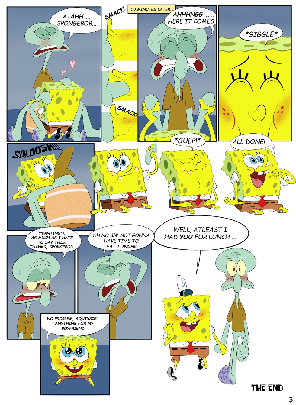 Sponch bob hentai comics anime
