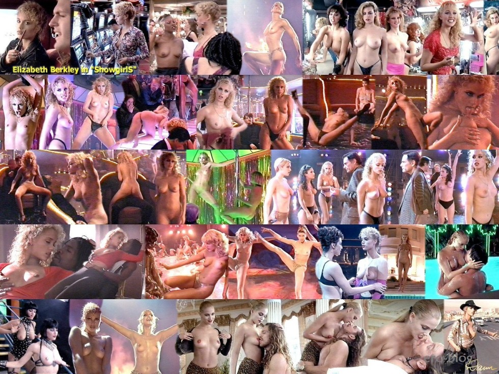 Elizabeth Berkeley Shogels in the basin naked