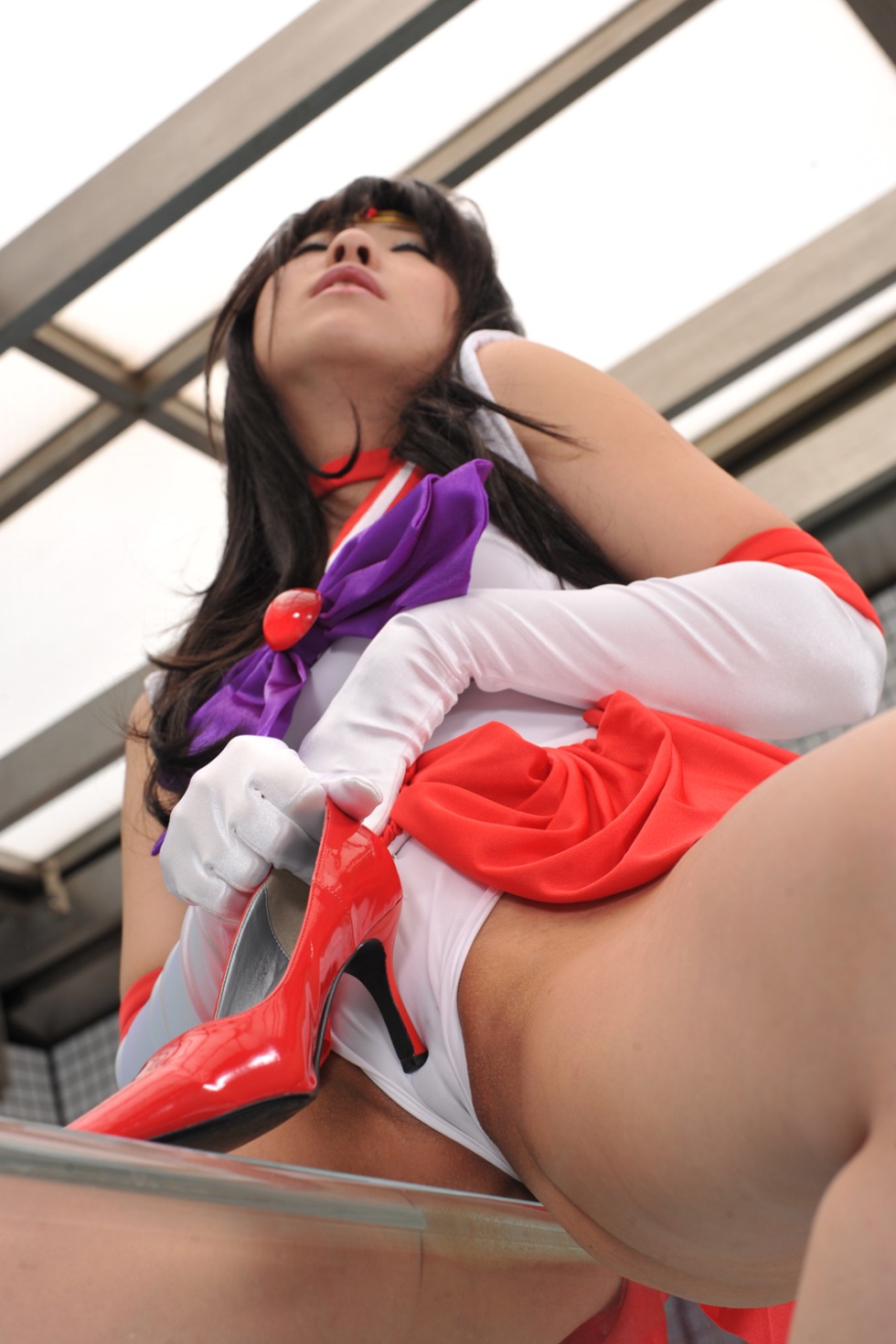 Anime cosplay masturbation
