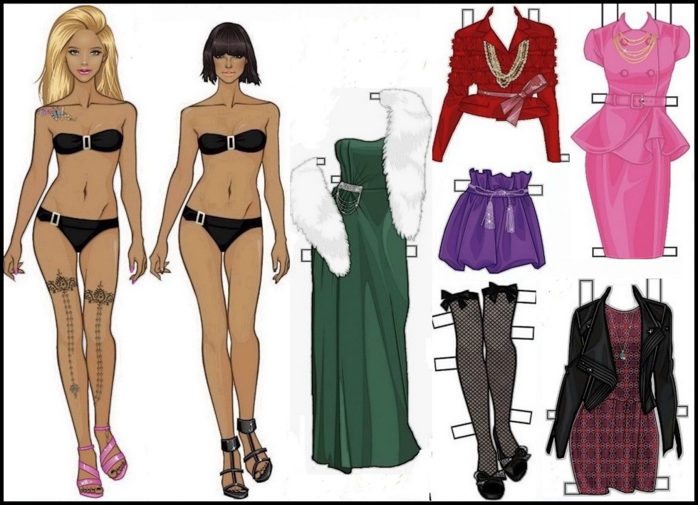 Girl becomes in the forest