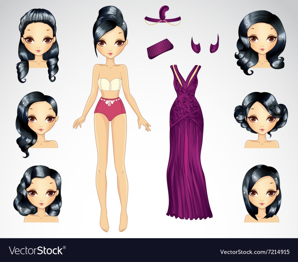 The girl is floating in the sea