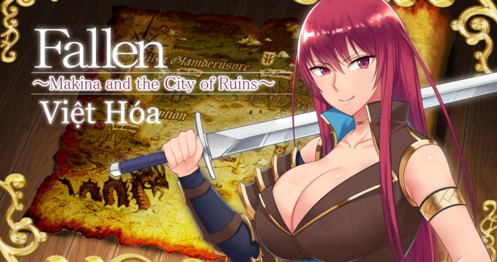 Fallen Makina and the City of Ruins Irina