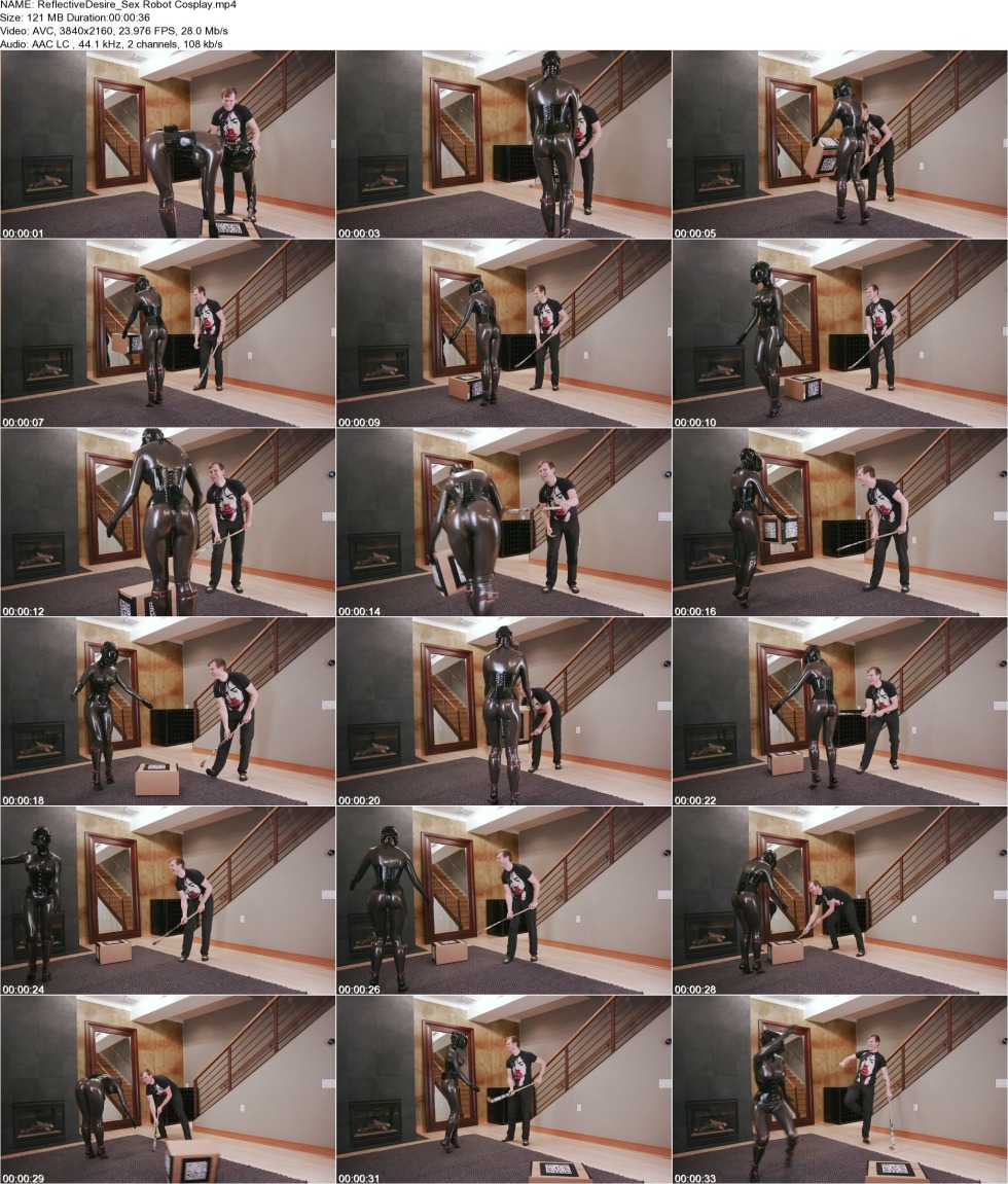 Latex Bondage Reflective Desire Ero