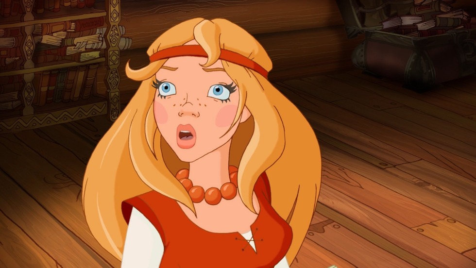 Three heroes and Shamakhan queen Alyonushka