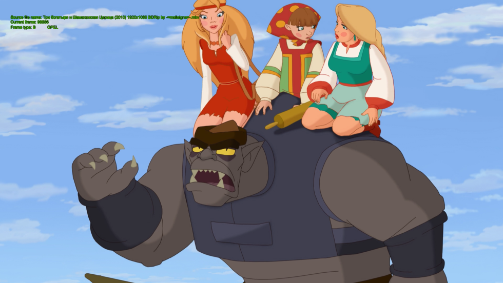 Three heroes Alyonushka Hentai