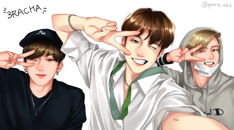 Stray Kids Art 3rachas