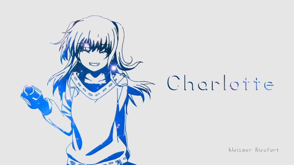 Anime black white Charlotte