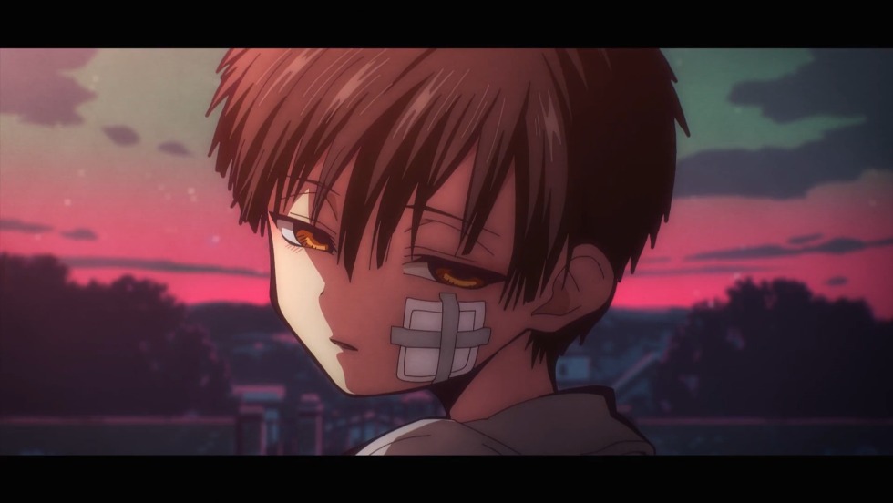 Anime Hanako Kun cries