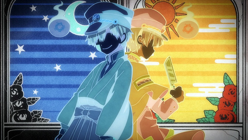 Wallpaper on a laptop toilet boy Hanako