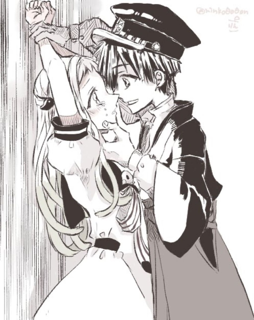 Hanako Tsukasa and Yashiro