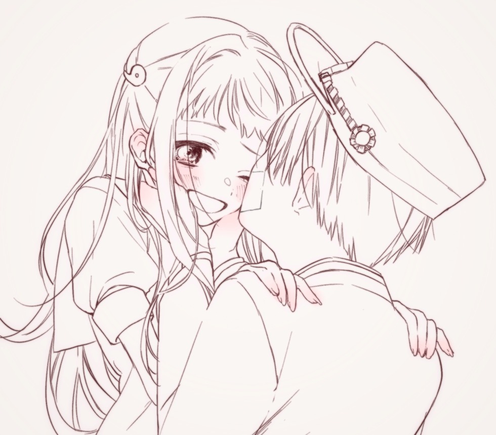 Toilet boy Hanako-kun and Yasiro 18