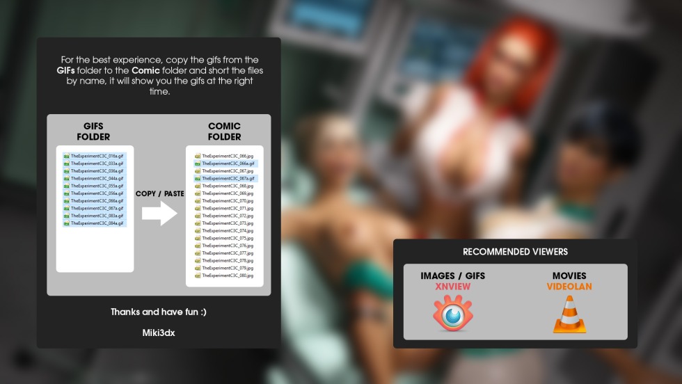 Порнокомикс эксперимент 3