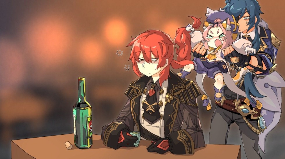 Dilyuk maid Genshin Impact