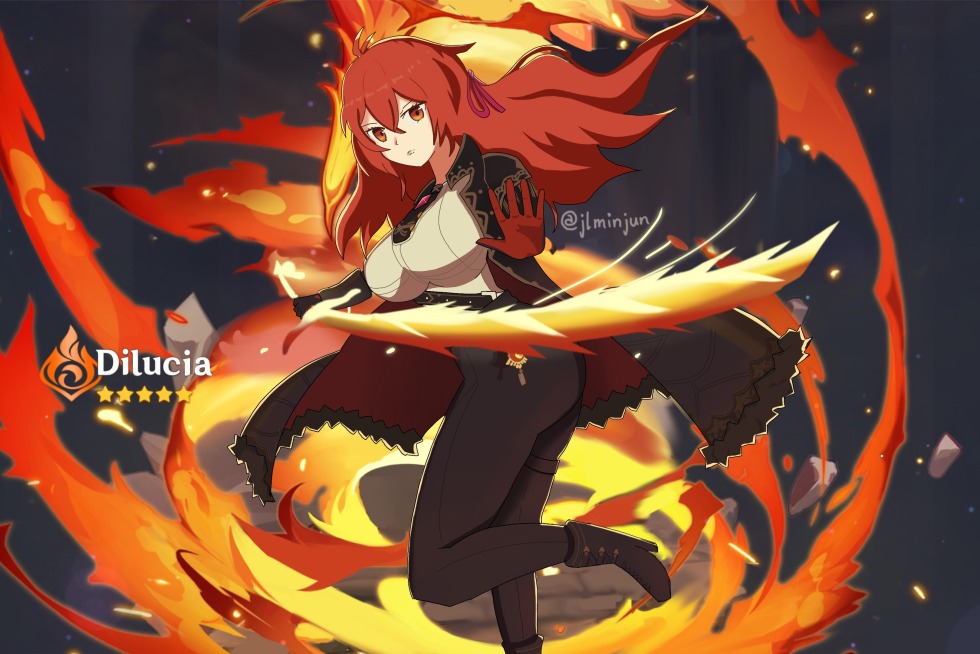 Ginn and Dilyuk Genshin