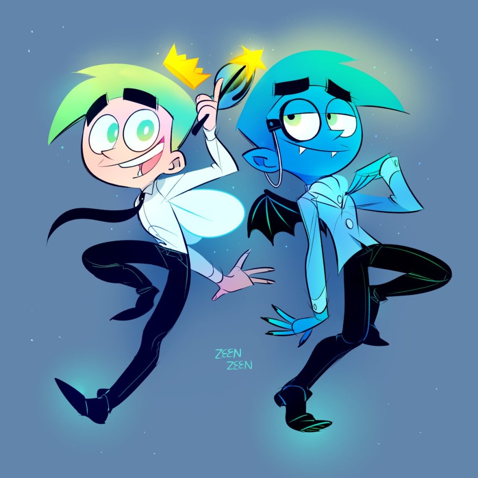 Miracle woman against a comic book predator