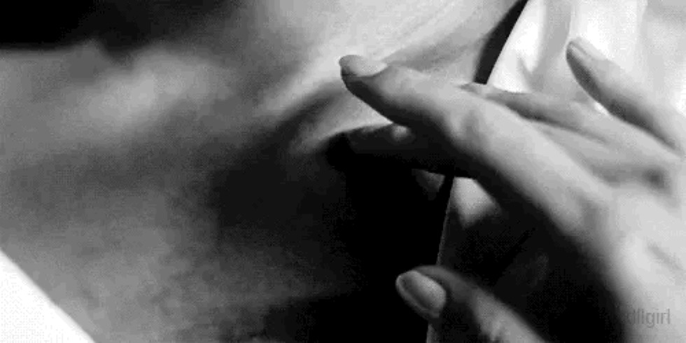 Fingers over the body