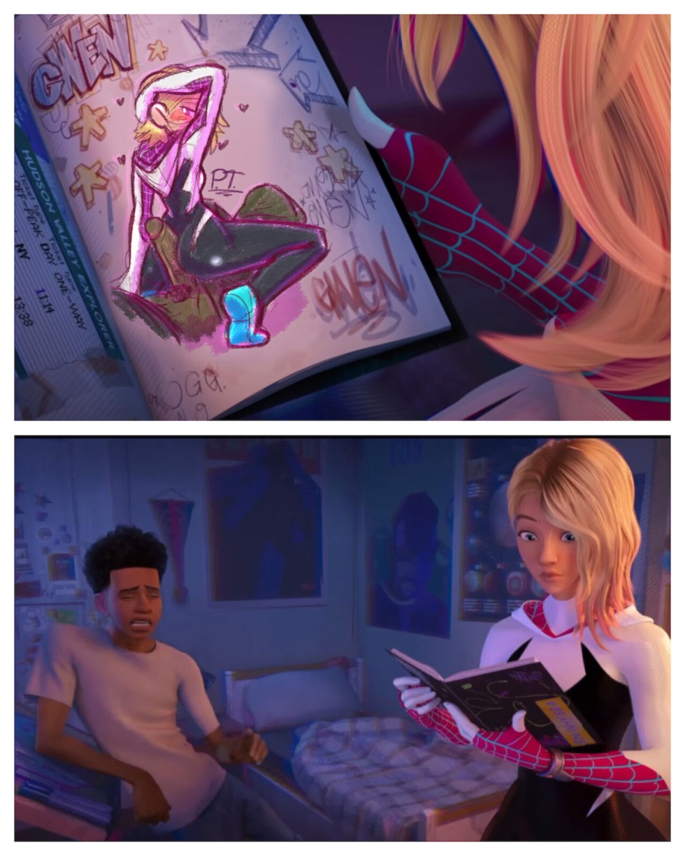 Spider Gwen Spider Man Into the Spider Verse