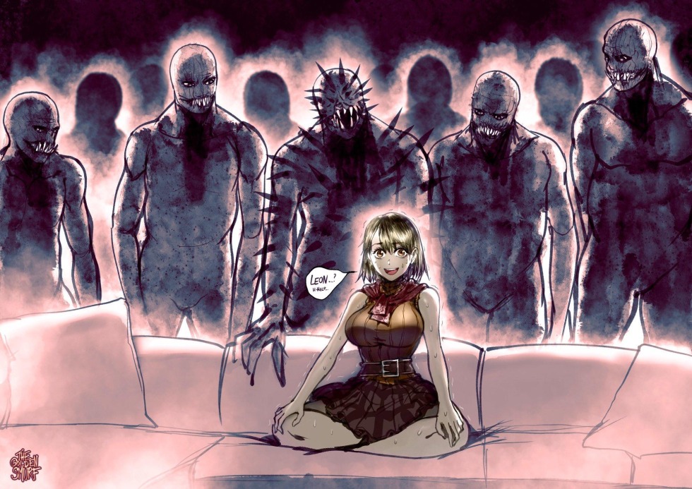 Ashley Art resident Evil 4