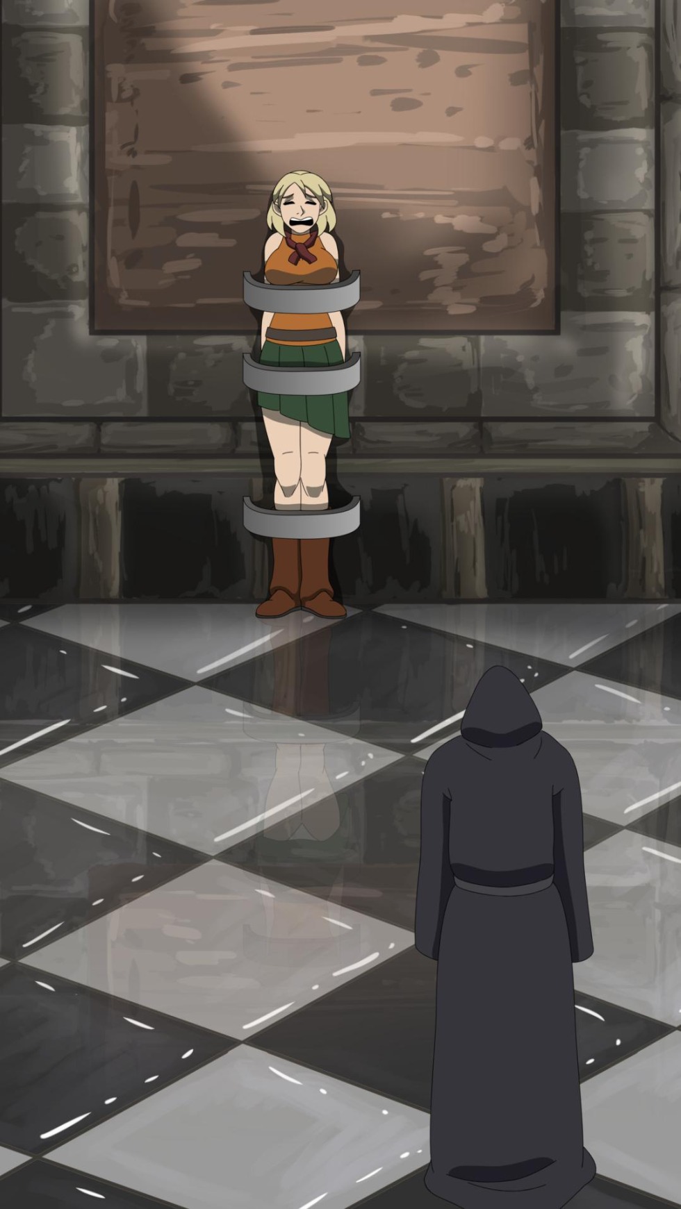 Re4 Ashley Bizarre Adventure (Hincap) Cartoon Parody Resident Evil 4 Monster Tentacle ..