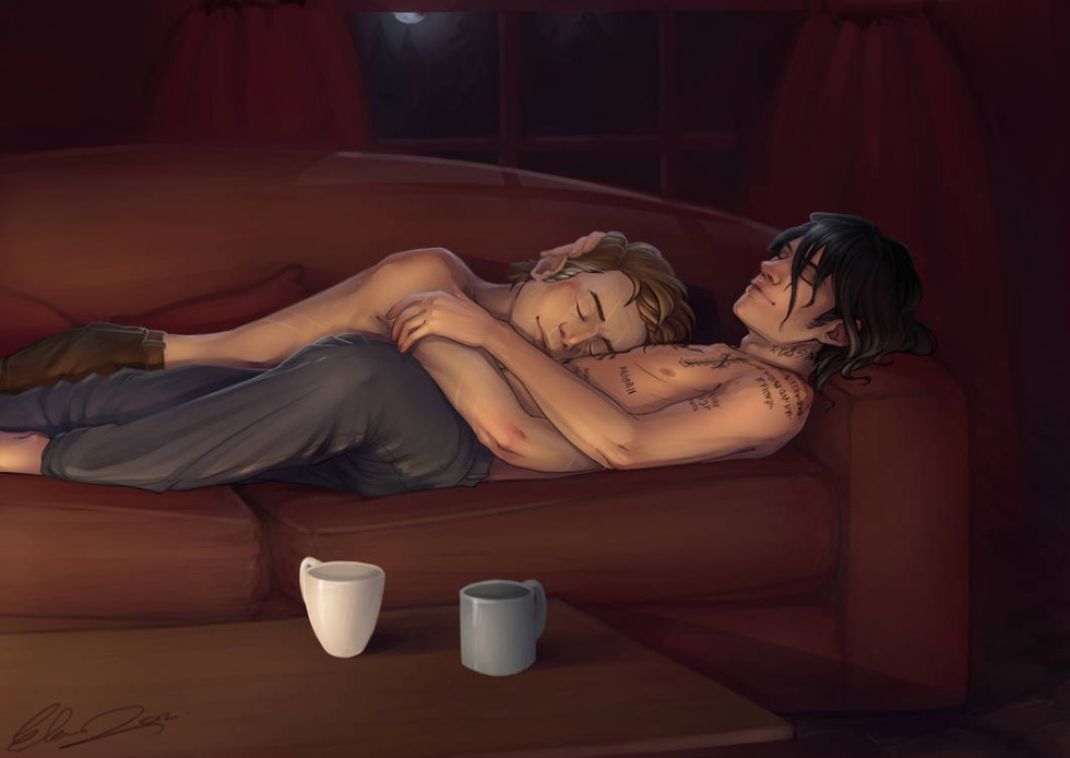 Sirius Black and Remus Lupin Art 18