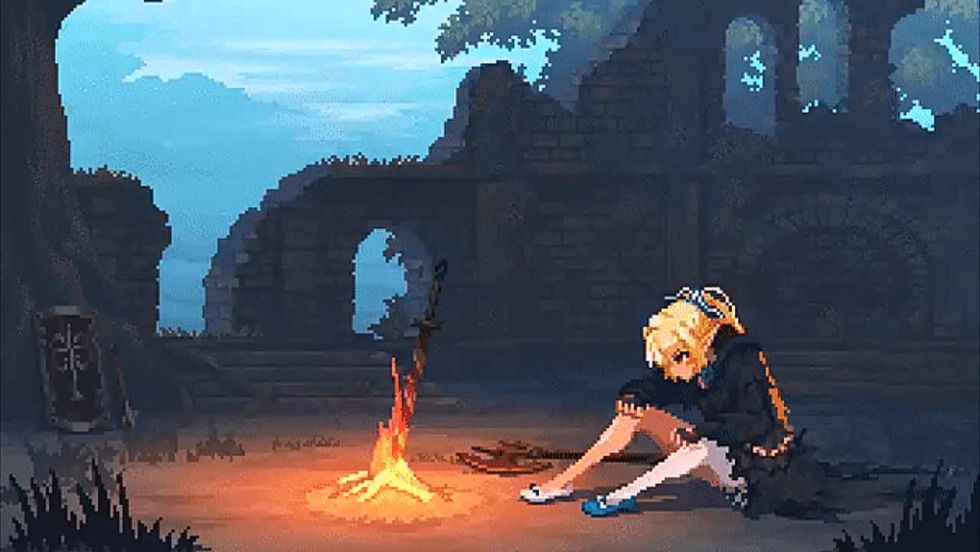 Dark Souls Pixel Art