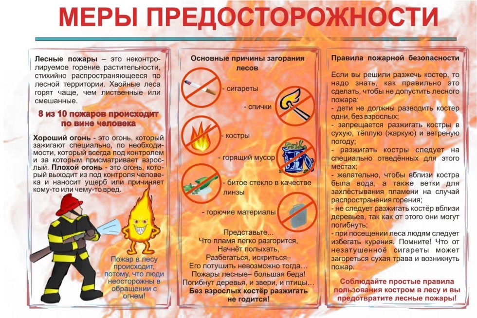 Booklet fire safety for parents