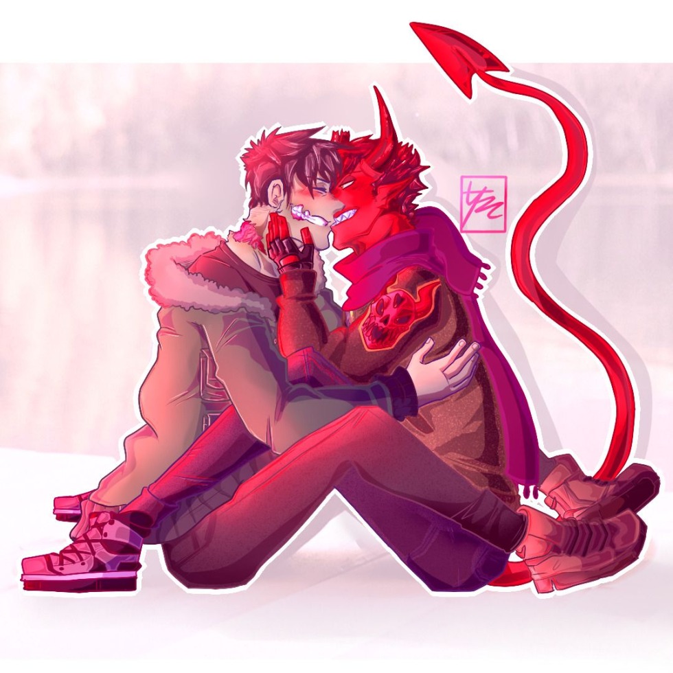 Monster Prom Damien and Brian 18