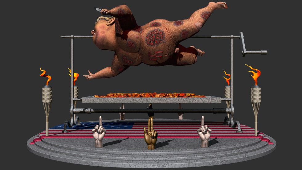 Dolchtt on the spit of Jessica